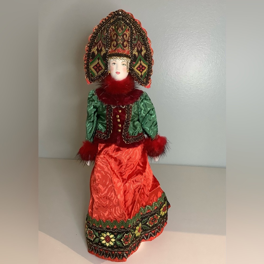 New vintage Russian porcelain doll